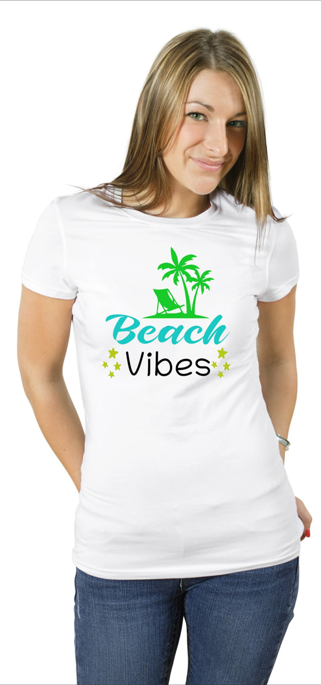 Beach Vibes Tee - Daylight Burnout Creations 