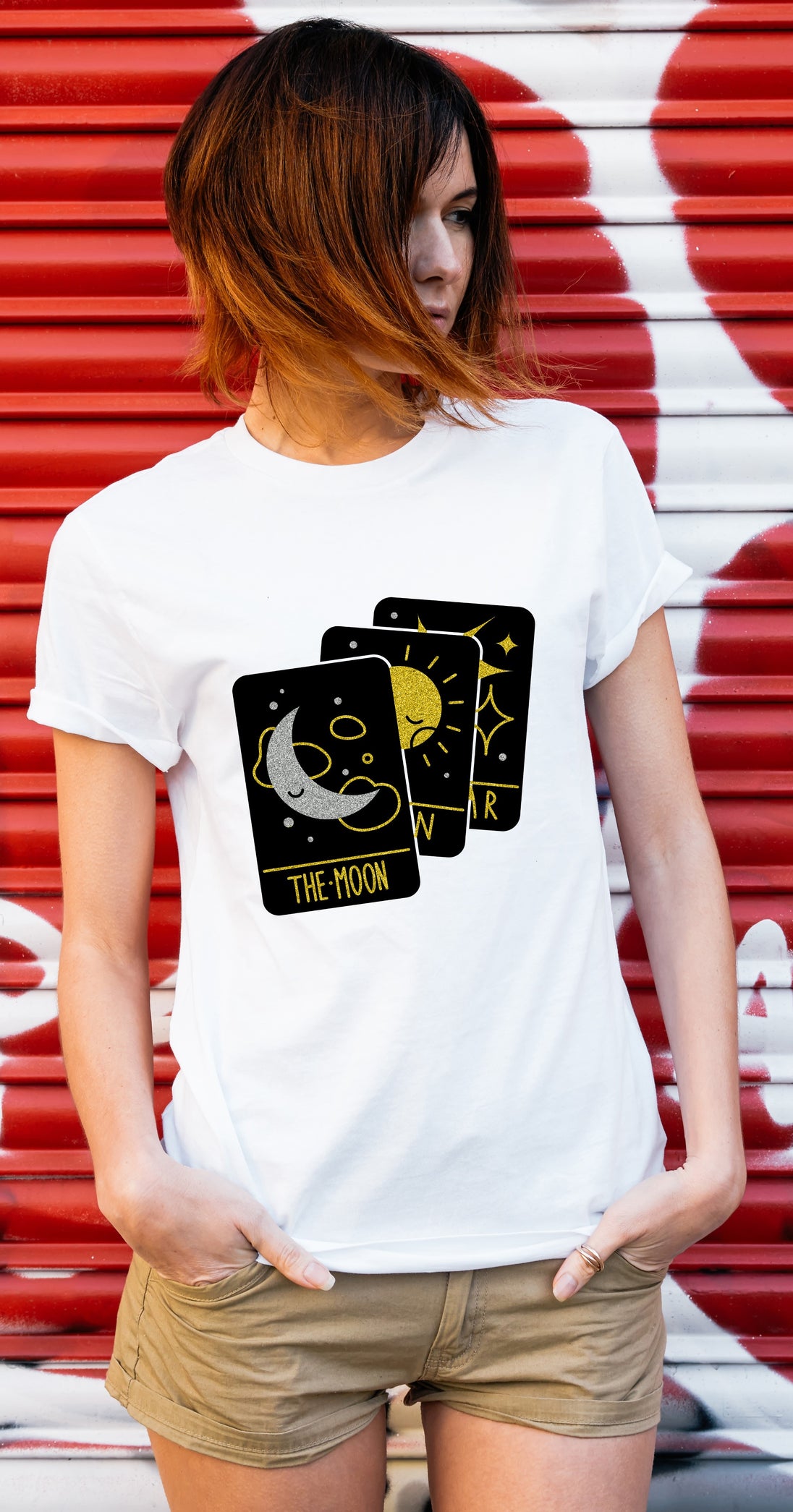 Tarot Card tee - Daylight Burnout Creations 