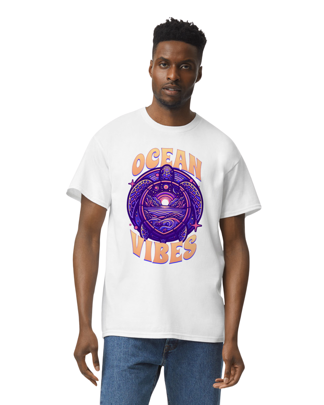 Ocean Vibes Tee - Daylight Burnout Creations 